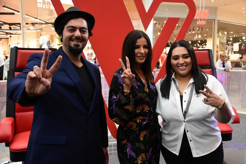 Rising Stars from The Voice at City Centre Beirut